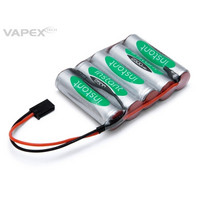 Vapex vastaanotinakku Nimh 2500 mAh 6,0V flat