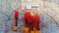 Adapterijohto Emax 4.00mm (uros) / XT-60 (naaras) 50mm (AD48730)