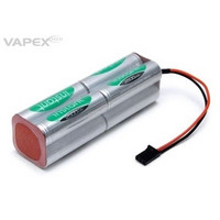 Vapex lähetinakku Nimh 2500 mAh 9,6V cube