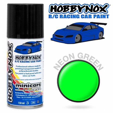 Neon Green R/C Racing Car Spray Paint 150 ml (HN1408)