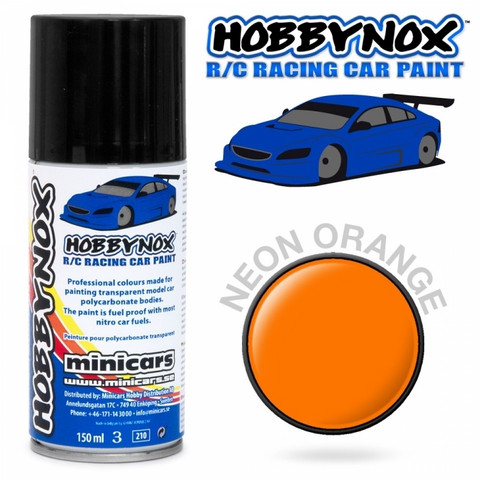 Neon Orange R/C Racing Car Spray Paint 150 ml (HN1402)