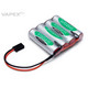 Vapex vastaanotinakku Nimh 2500 mAh 4,8V flat