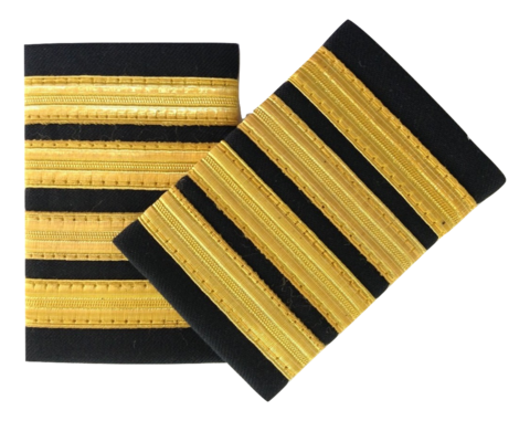 Epaulette, 4-Bar, Gold, pari (1490032)