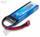 LiPo 1800mAh 2S 7,4V, 30C (T-Liitin) (LP015FD)