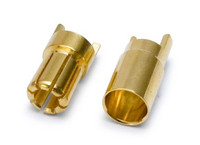 6mm liitin naaras/uros (2+2) (B9593)