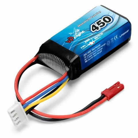 LiPo 450mAh 3S 11,1V 20C (JST-RCY) (LP0044F)