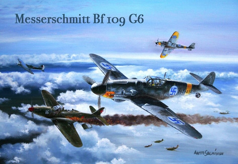 Magneetti Messerschmitt Bf 109 G6 MT-457