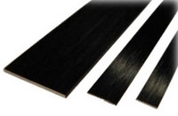 Hiilikuitulatta 0,5 × 3,0 mm (1 m)