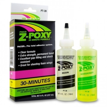 Epoksiliima Z-Poxy 30 min 236 ml (PT39)