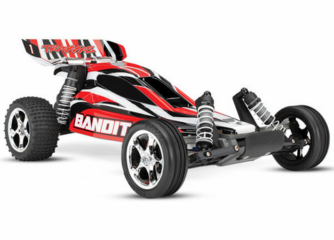 Bandit 2WD 1/10 RTR TQ Punainen w/o Battery (24054-4RED)