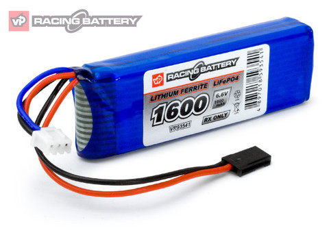 Vastaanotinakku 1600mAh, LiFePo4, 6.6V