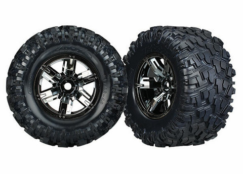 Renkaat vanteilla Maxx AT/X-Maxx Black Chrome (2) (7772A)