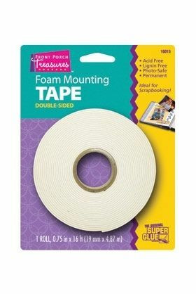 Foam mounting tape roll Super Glue (16015)