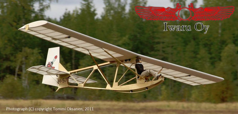 PIK-7 Harakka II (1/4, 2,65m) piirustuspaketti