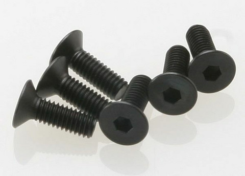 Screws M4x12mm Countersunk Hex Socketv (6) (2542)