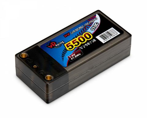 LiPo HV 5000mAh 2S 7,6V 110C Hardcase Shorty EFRA 2019 (ei liitintä) (VP98768)