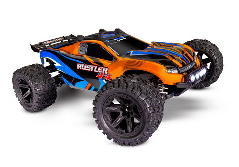 Rustler 4x4 XL-5 1/10 RTR TQ Oranssi LED (67064-61-ORNG)