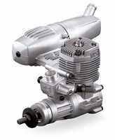 O.S. MAX-46AXII 7,45cc 2-tahtinen nitro sis. äänenvaimentimen