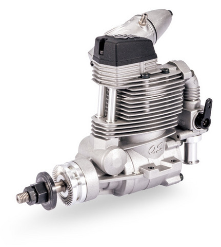 O.S.FS Alpha-56 II 9,32cc 4-tahtinen nitro sis. äänenvaimentimen