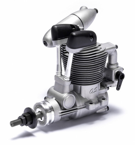 O.S. FS-64V 10,46cc 4-tahtinen nitro sis. äänenvaimentimen