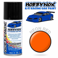 Neon Red R/C Racing Car Spray Paint 150 ml (HN1403)