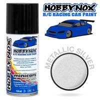 Silver Metallic R/C Racing Car Spray Paint 150 ml (HN1200)