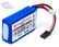 Vapex vastaanotinakku 1000mAh, LiFePo4, 6.6V (LF93572)