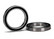 Ball bearing rubber (black) sealed (20x27x4mm) (2) (5182A)