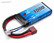 LiPo 1000mAh 2S 7,4V 25C (T-Liitin) (LP009FD)