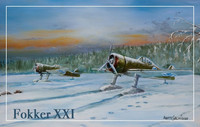 Turvalompakko Fokker XXI