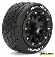 Renkaat vanteilla ST-ROCKET 1/10 Musta Beadlock (0) Soft MFT