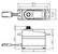 Servo 8,0 kg 0,095 s HV Alu Coreless Metal Gear Mini (SV-1250MG)