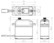Servo 36 kg 0,16 s Alu Coreless Steel Gear (SA-1230SG)