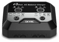 e3 Duo laturi 2-3S LiPo/LiFe/LiHV 240 VAC