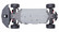 4-TEC 3.0 Chevrolet Corvetter Stingray RTR, Sininen (Ei sis. akkua tai laturia) (93054-4BLUE)