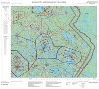 Kuopio, 21 APR 2022, VFR-ilmailukartta