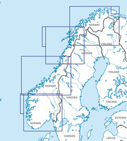 Norway North, 24.2.2022, VFR-ilmailukartta ICAO 1:500.000