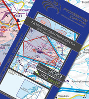 Norway Center North, 24.2.2022, VFR-ilmailukartta ICAO 1:500.000