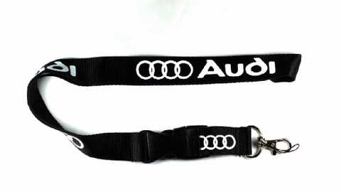 Audi avainnauha, musta