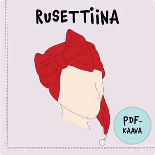 PDF-kaava, Rusettiina rusettitonttulakki 41-58 cm
