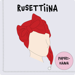 Paperikaava, Rusettiina rusettitonttulakki 41-58 cm