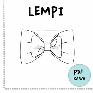 PDF-kaava, Lempi rusettipanta 44-56cm