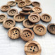 Ø 22 mm puinen nappi