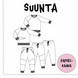 Paperikaava, SUUNTA collegepusero ja -housut 98-158 cm