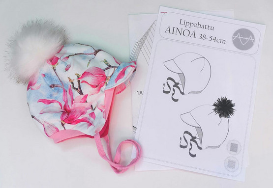Paperikaava, Ainoa lippahattu, 38-54 cm