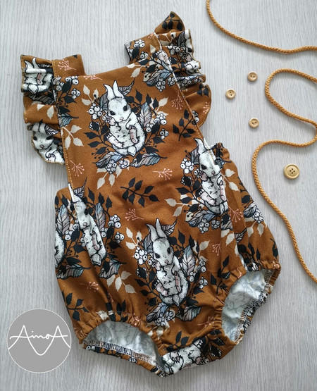 PDF-kaava, Syli romper, 50-104 cm
