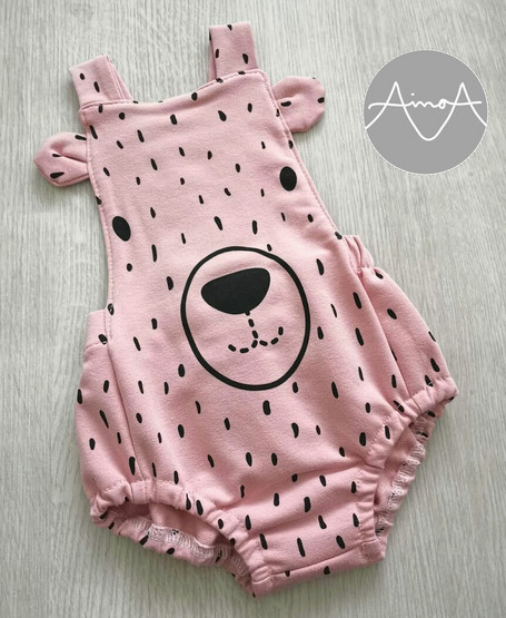 PDF-kaava, Syli romper, 50-104 cm