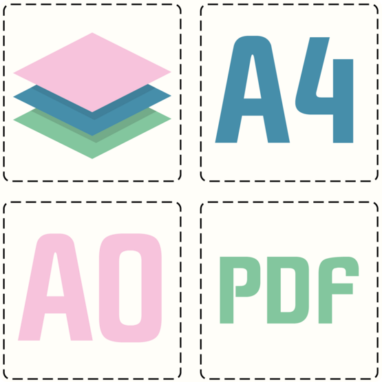 PDF-kaava, Iisi, naisten collegepusero 32-54