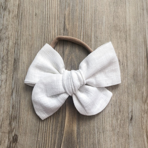Nylonpanta, Pellava, White
