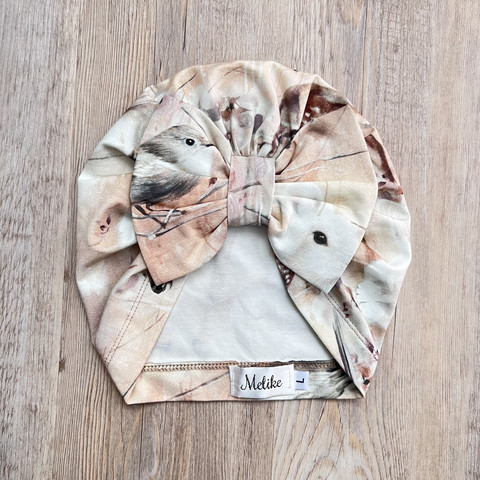 Rusettiturbaani, Animals Beige